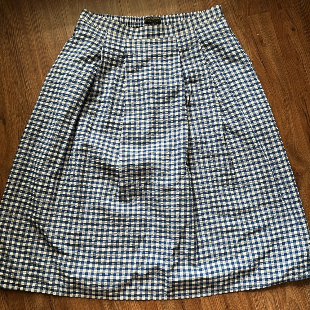 Banana Republic Gingham Skirt